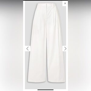 NILI LOTAN
Dillon pleated stretch-cotton twill wide-leg pants